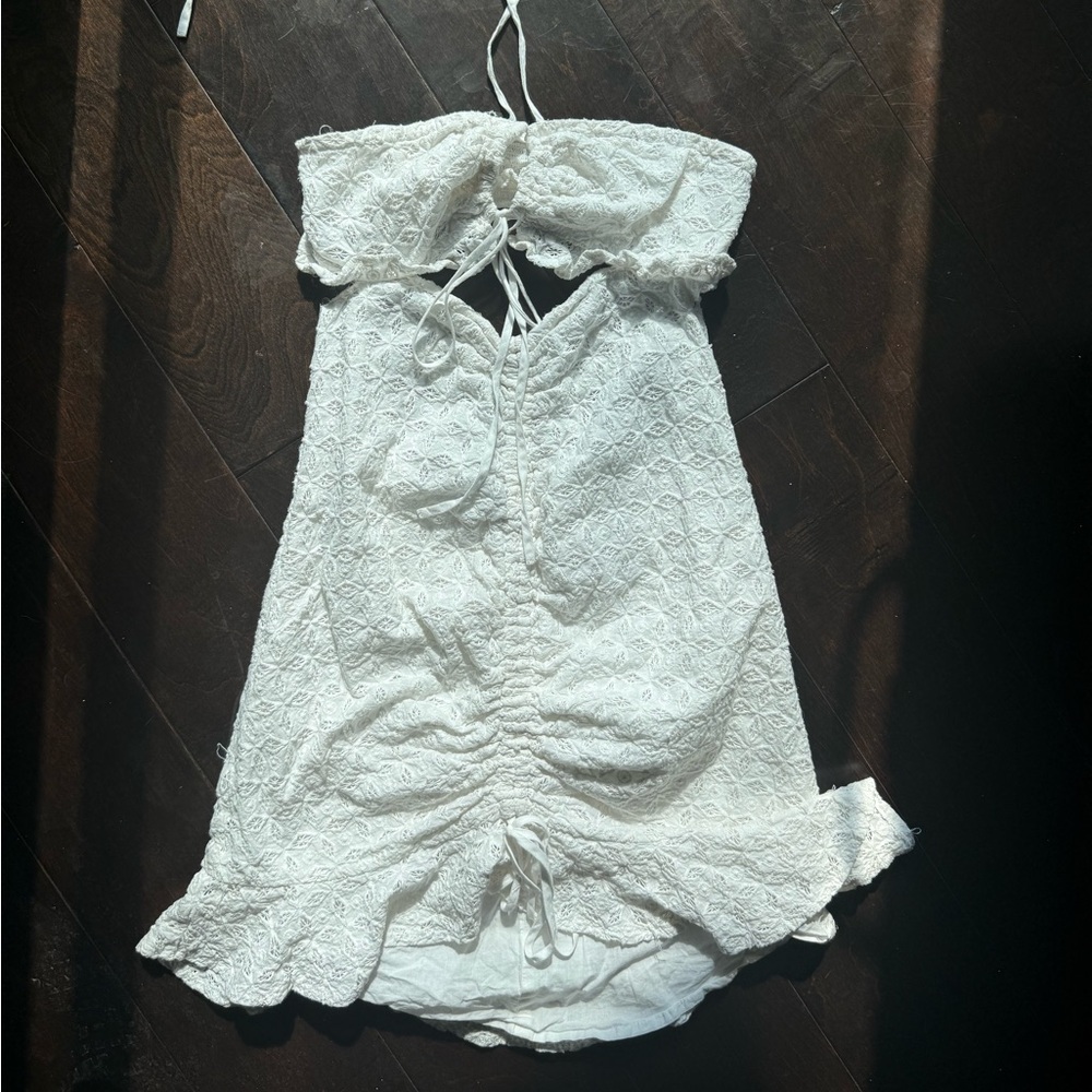 For Love And Lemons White Lace Dress